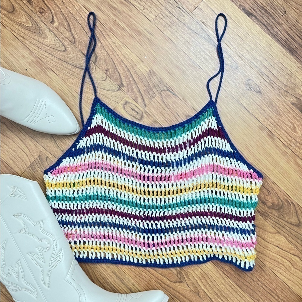 Crochet crop top